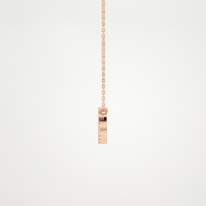 0.175 CT Moissanite Cancer Necklace in 14K or 18K Solid Gold – DEF Color, VVS Clarity