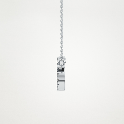 0.175 CT Moissanite Cancer Necklace in 14K or 18K Solid Gold – DEF Color, VVS Clarity