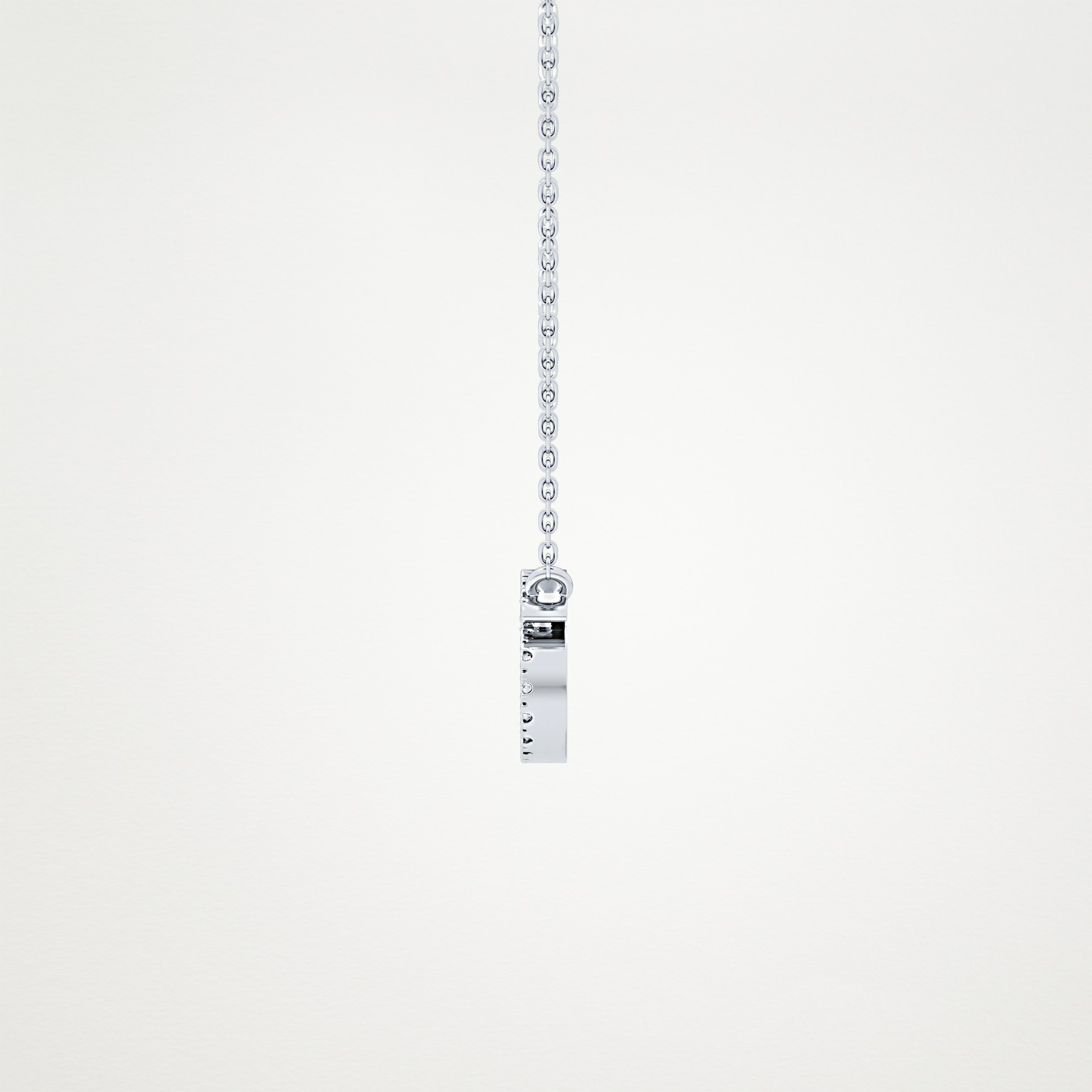 0.175 CT Moissanite Cancer Necklace in 14K or 18K Solid Gold – DEF Color, VVS Clarity