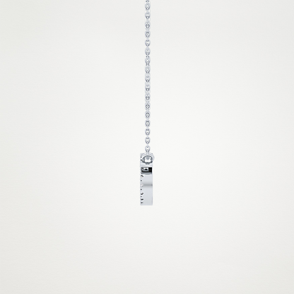 0.175 CT Moissanite Cancer Necklace in 14K or 18K Solid Gold – DEF Color, VVS Clarity