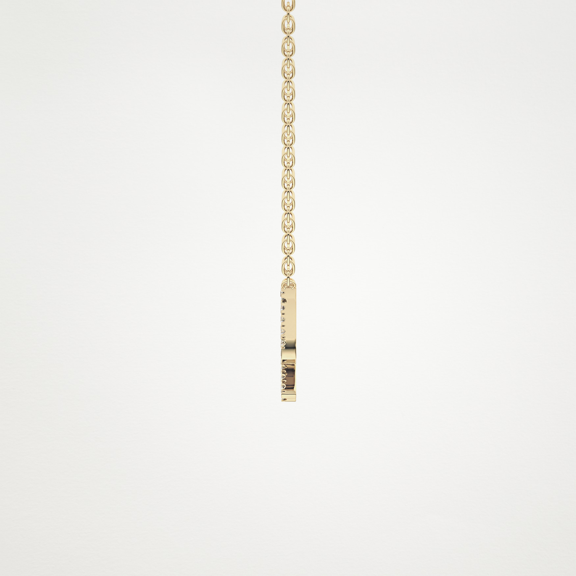 0.42 CT Moissanite Sagittarius Necklace in 14K or 18K Solid Gold – DEF Color, VVS Clarity