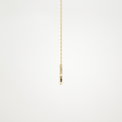 0.42 CT Moissanite Sagittarius Necklace in 14K or 18K Solid Gold – DEF Color, VVS Clarity