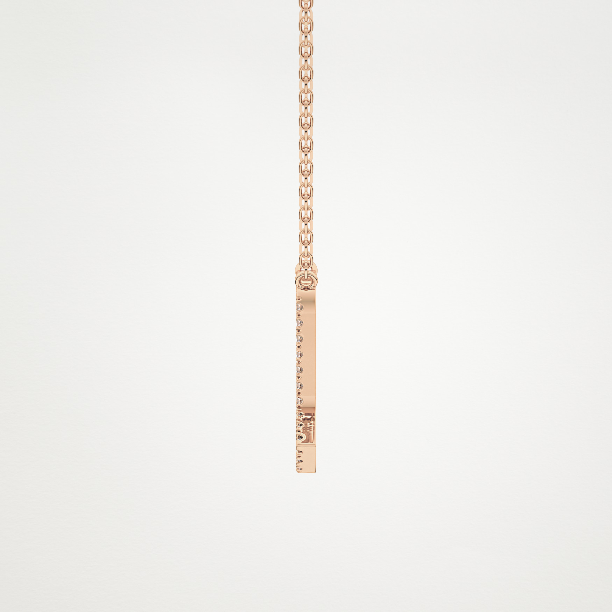 0.93 CT Moissanite Virgo Necklace in 14K or 18K Solid Gold – DEF Color, VVS Clarity