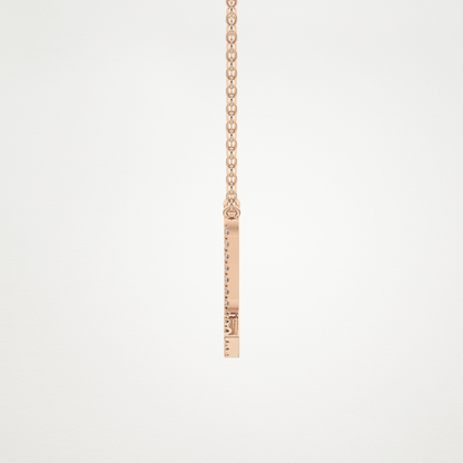0.93 CT Moissanite Virgo Necklace in 14K or 18K Solid Gold – DEF Color, VVS Clarity