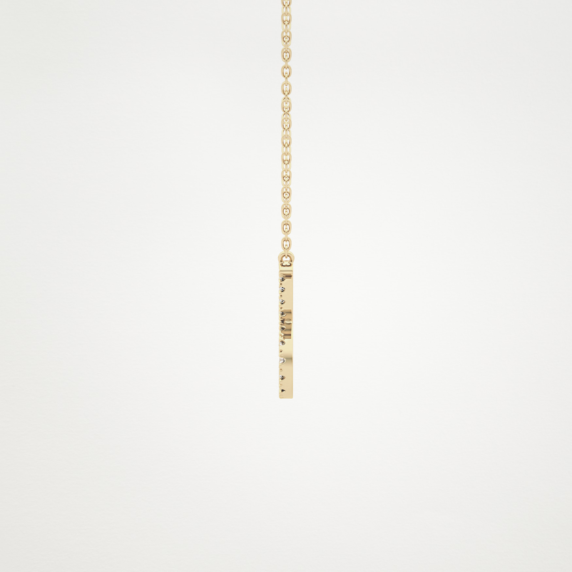 0.12  CT Moissanite Taurus Necklace in 14K or 18K Solid Gold – DEF Color, VVS Clarity