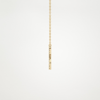 0.12  CT Moissanite Taurus Necklace in 14K or 18K Solid Gold – DEF Color, VVS Clarity