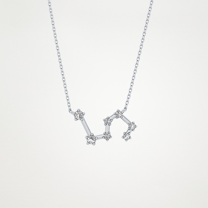 0.15 CT Moissanite Random Necklace in 14K or 18K Solid Gold – DEF Color, VVS Clarity
