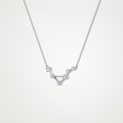 0.78 CT Moissanite Random Necklace in 14K or 18K Solid Gold – DEF Color, VVS Clarity