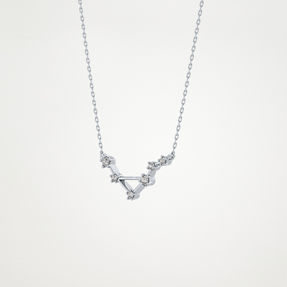 0.78 CT Moissanite Random Necklace in 14K or 18K Solid Gold – DEF Color, VVS Clarity