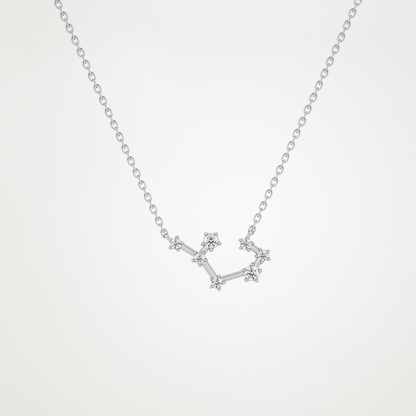 0.111 CT Moissanite Random Necklace in 14K or 18K Solid Gold – DEF Color, VVS Clarity