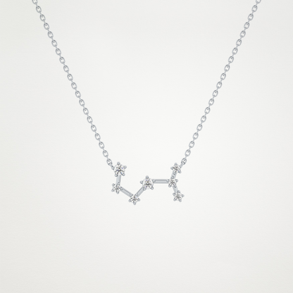 0.85 CT Moissanite Random Necklace in 14K or 18K Solid Gold – DEF Color, VVS Clarity