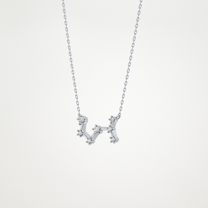0.85 CT Moissanite Random Necklace in 14K or 18K Solid Gold – DEF Color, VVS Clarity