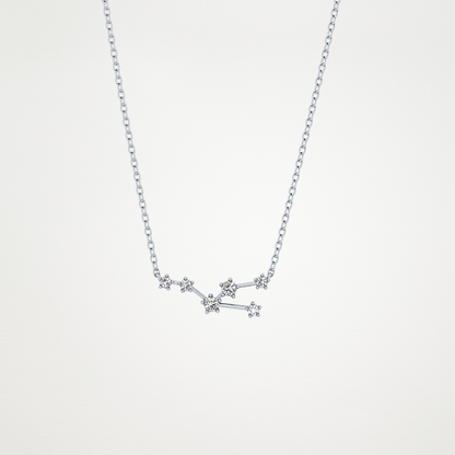 0.62 CT Moissanite Random Necklace in 14K or 18K Solid Gold – DEF Color, VVS Clarity