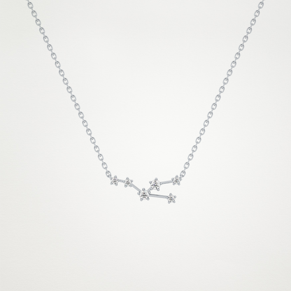 0.62 CT Moissanite Random Necklace in 14K or 18K Solid Gold – DEF Color, VVS Clarity