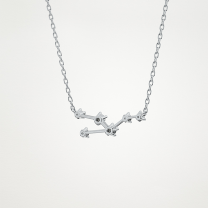 0.62 CT Moissanite Random Necklace in 14K or 18K Solid Gold – DEF Color, VVS Clarity