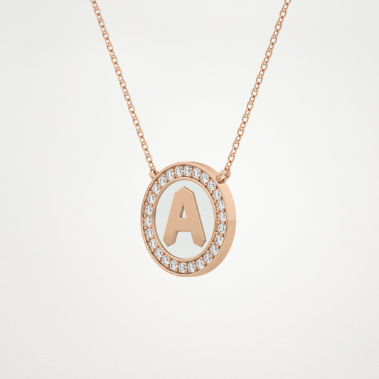 0.17 CT Moissanite Rounded A Necklace in 14K or 18K Solid Gold – DEF Color, VVS Clarity