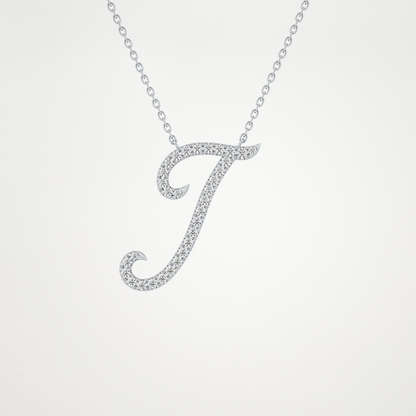 0.189 CT Moissanite I Shaped Necklace in 14K or 18K Solid Gold – DEF Color, VVS Clarity