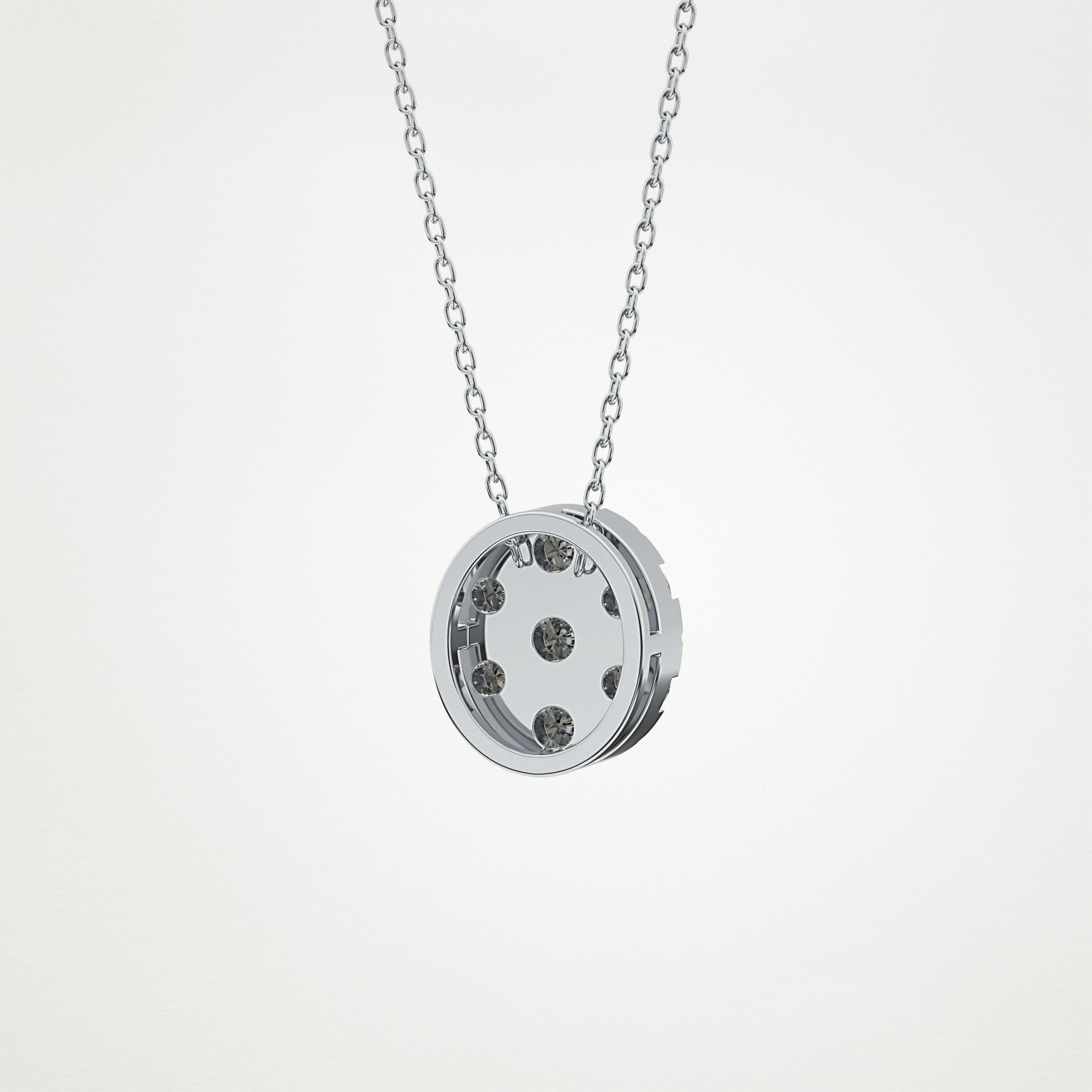 0.54 CT Moissanite Oval Shaped Necklace in 14K or 18K Solid Gold – DEF Color, VVS Clarity