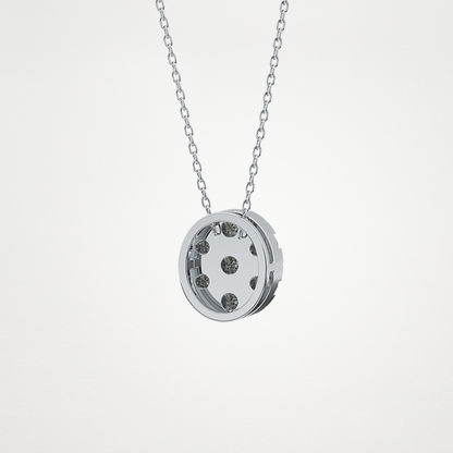 0.54 CT Moissanite Oval Shaped Necklace in 14K or 18K Solid Gold – DEF Color, VVS Clarity