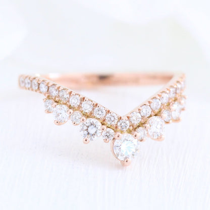 1.5 CT Oval Cut Vintage Moissanite Bridal Ring Set