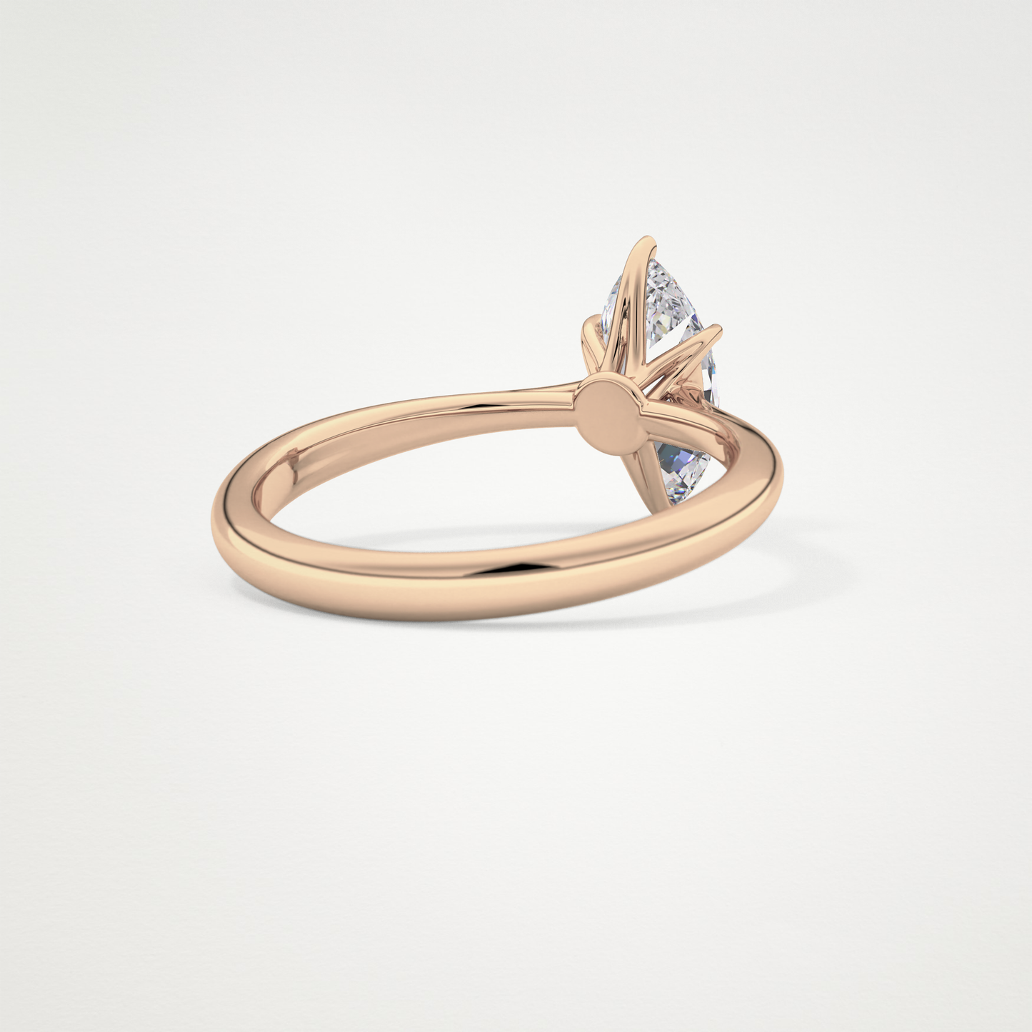 Marquise Cut Moissanite Cathedral Solitaire Engagement Ring – 0.82 CT Lab-Created Brilliance in 10K/14K/18K Gold