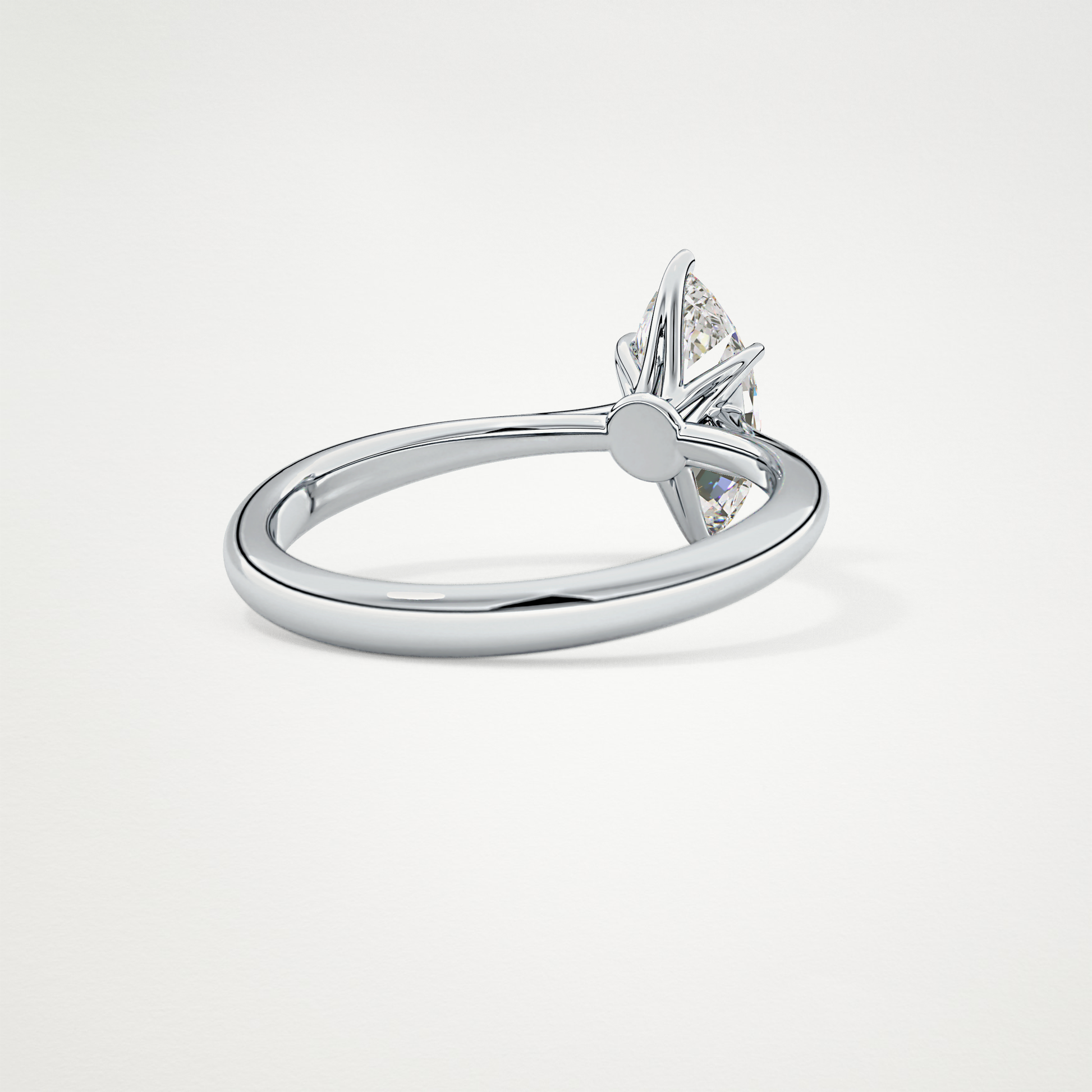 Marquise Cut Moissanite Cathedral Solitaire Engagement Ring – 0.82 CT Lab-Created Brilliance in 10K/14K/18K Gold