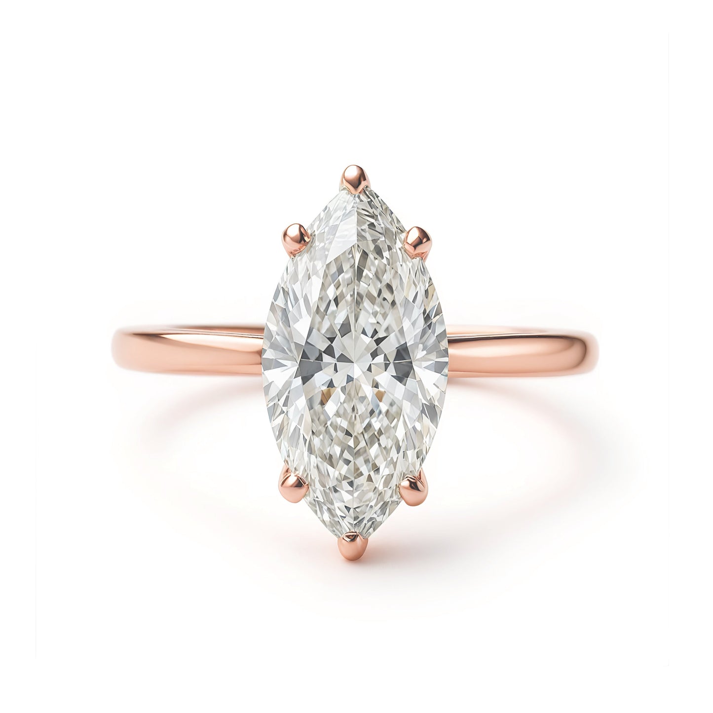 2.9 Carats Emerald Pave Styled Moissanite Engagement Ring