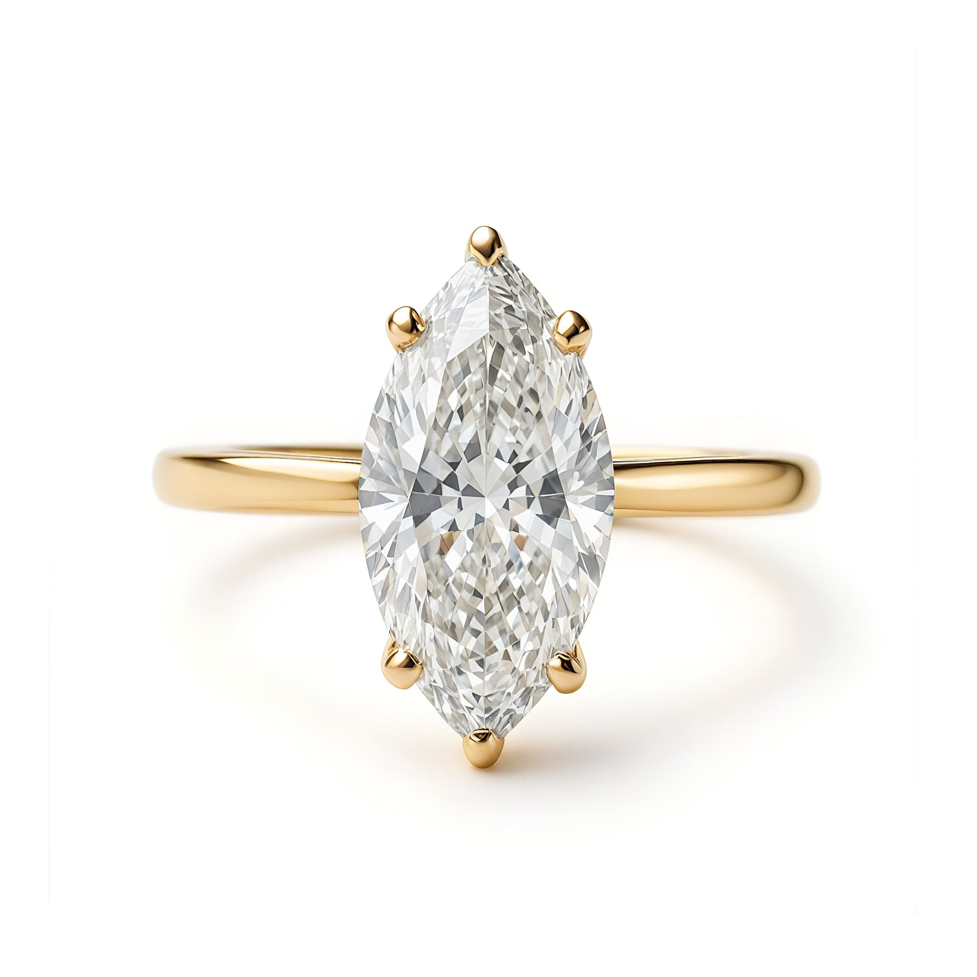 2.9 Carats Emerald Pave Styled Moissanite Engagement Ring