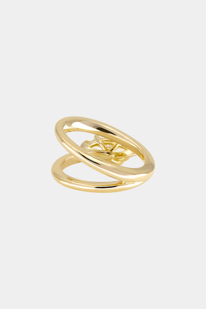 Marquise Shaped Three Stone Lab Grown Diamond Engagement Ring