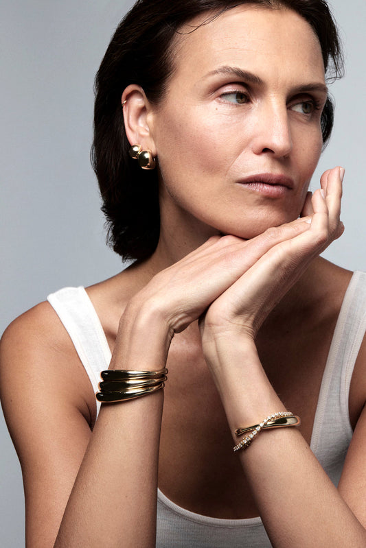 3.5 TCW Round Stones Moissanite Diamond Tennis Bracelet