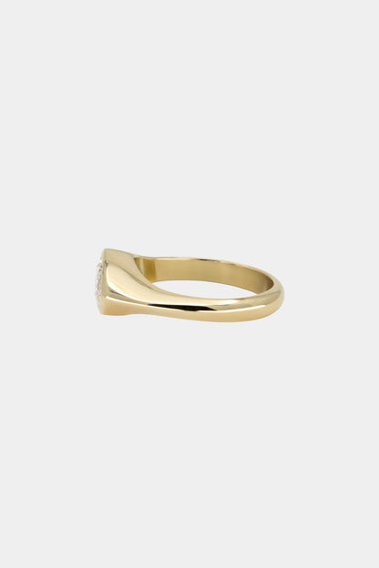 Marquise Shaped Three Stone Lab Grown Diamond Engagement Ring