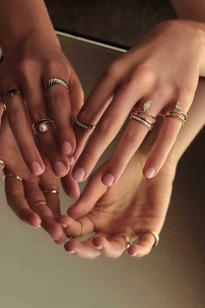 0.25 TCW Round Shaped Half Eternity Lab Grown Diamond Wedding Band