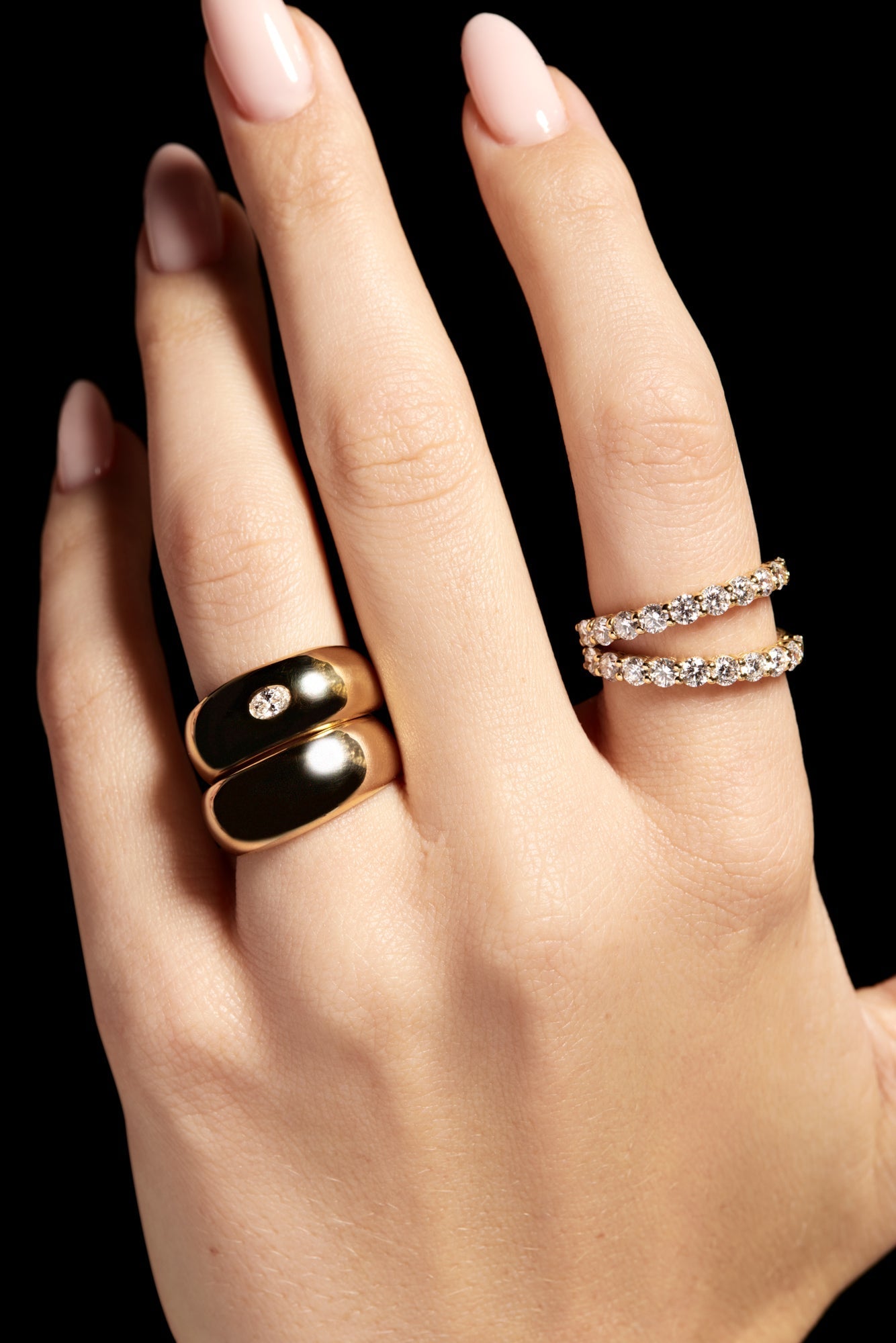 0.25 TCW Round Shaped Half Eternity Lab Grown Diamond Wedding Band