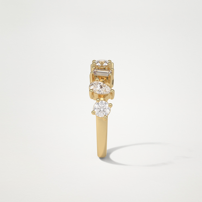 Dainty Wedding Band – Solid Gold Elegant and Timeless Design