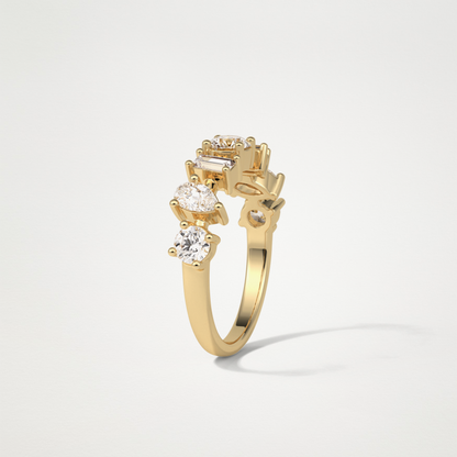 Dainty Wedding Band – Solid Gold Elegant and Timeless Design