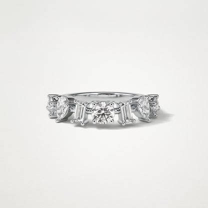Dainty Wedding Band – Solid Gold Elegant and Timeless Design