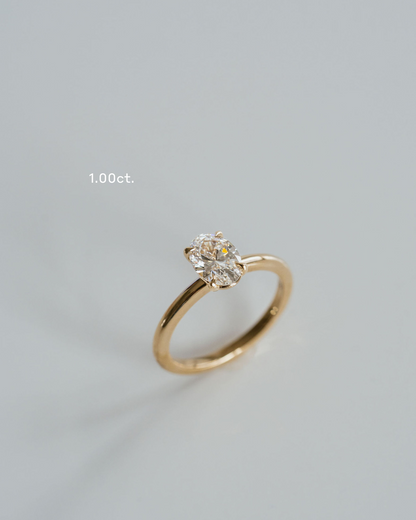 Marquise Shaped Three Stone Lab Grown Diamond Engagement Ring