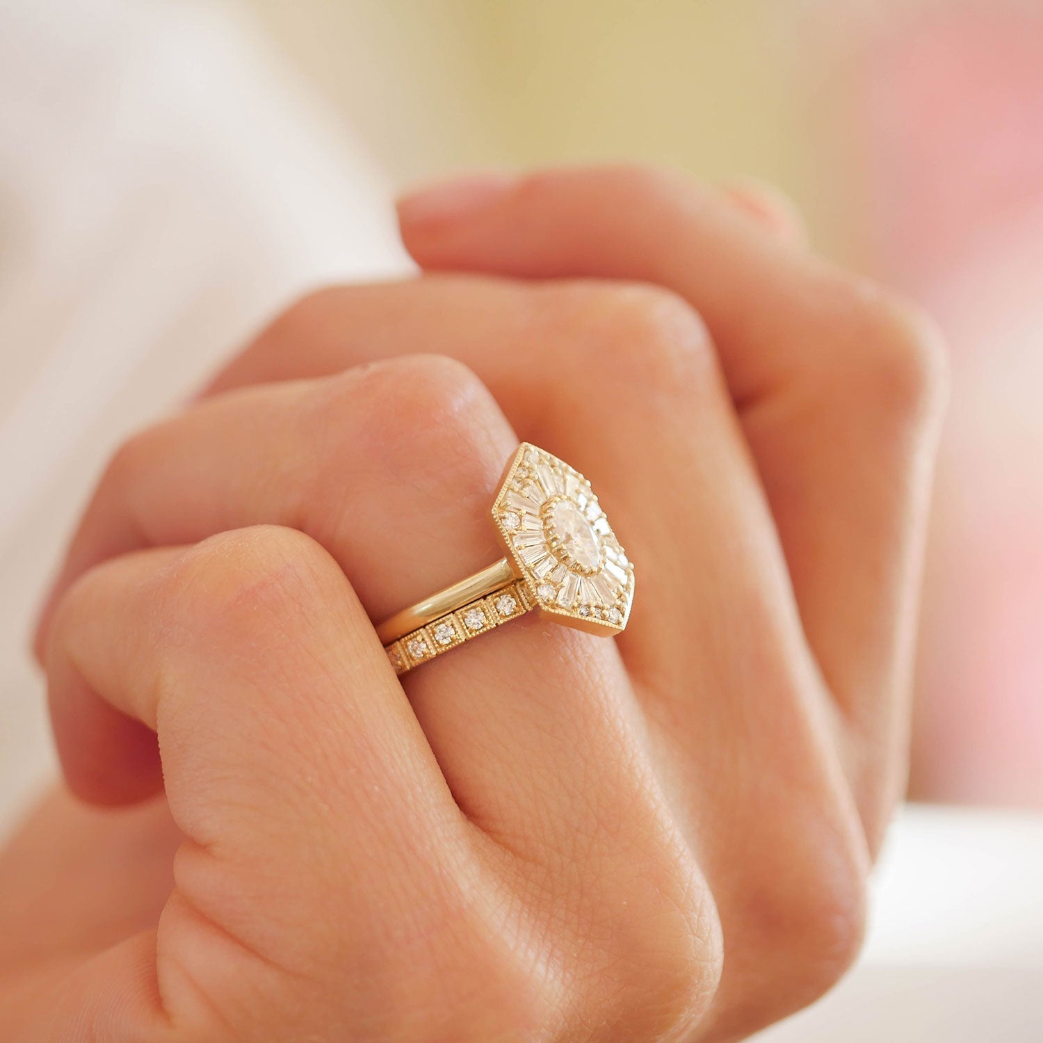 0.25 TCW Round Shaped Half Eternity Lab Grown Diamond Wedding Band