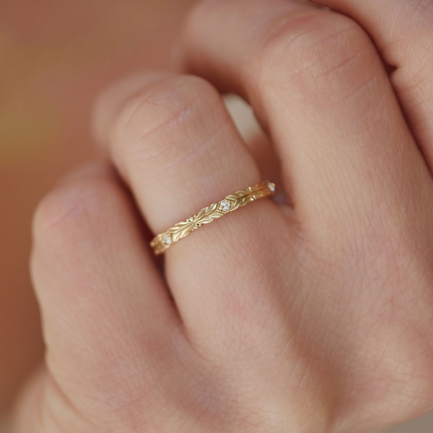 0.25 TCW Round Shaped Half Eternity Lab Grown Diamond Wedding Band