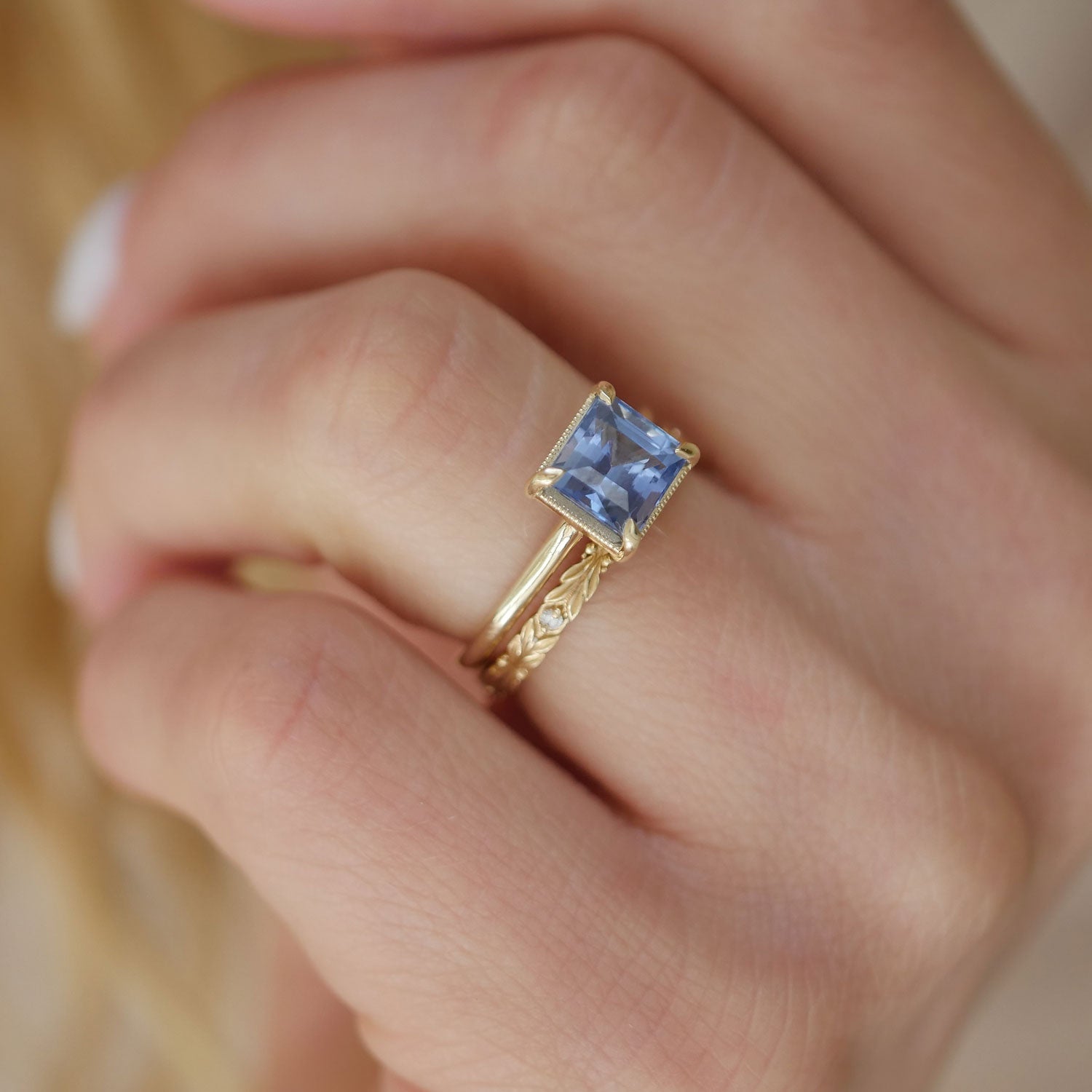 0.25 TCW Round Shaped Half Eternity Lab Grown Diamond Wedding Band