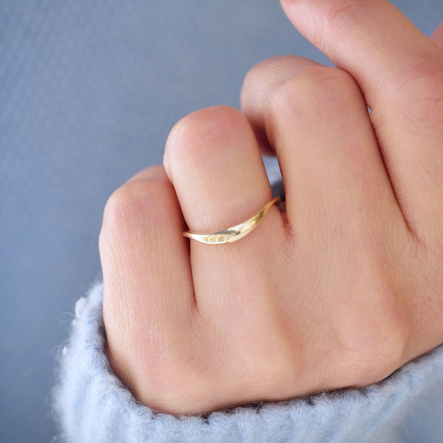 0.25 TCW Round Shaped Half Eternity Lab Grown Diamond Wedding Band