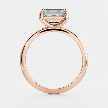 Marquise Cut Cluster Styled Lab Grown Diamond Engagement Ring