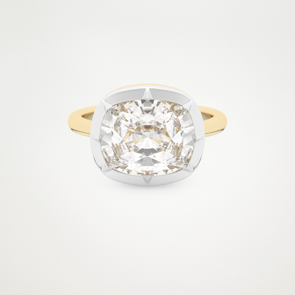 5 CT Moissanite Elongated Cushion Engagement Ring – Inspired by Zendaya 1