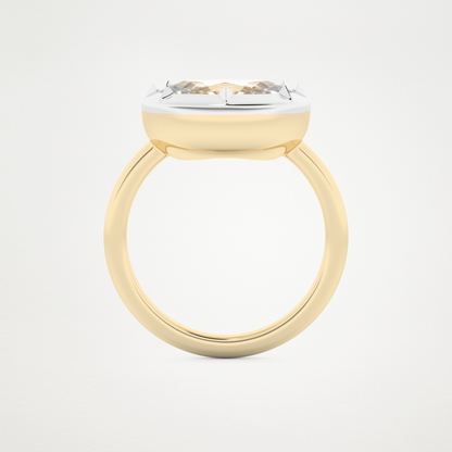 5 CT Moissanite Elongated Cushion Engagement Ring – Inspired by Zendaya 4