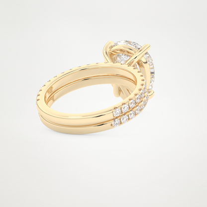 5 CT Moissanite Pear Engagement Ring – Inspired by Sophie Turner 9