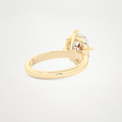 2.75 CT Moissanite Cushion Engagement Ring – Inspired by Sophia Bush 9