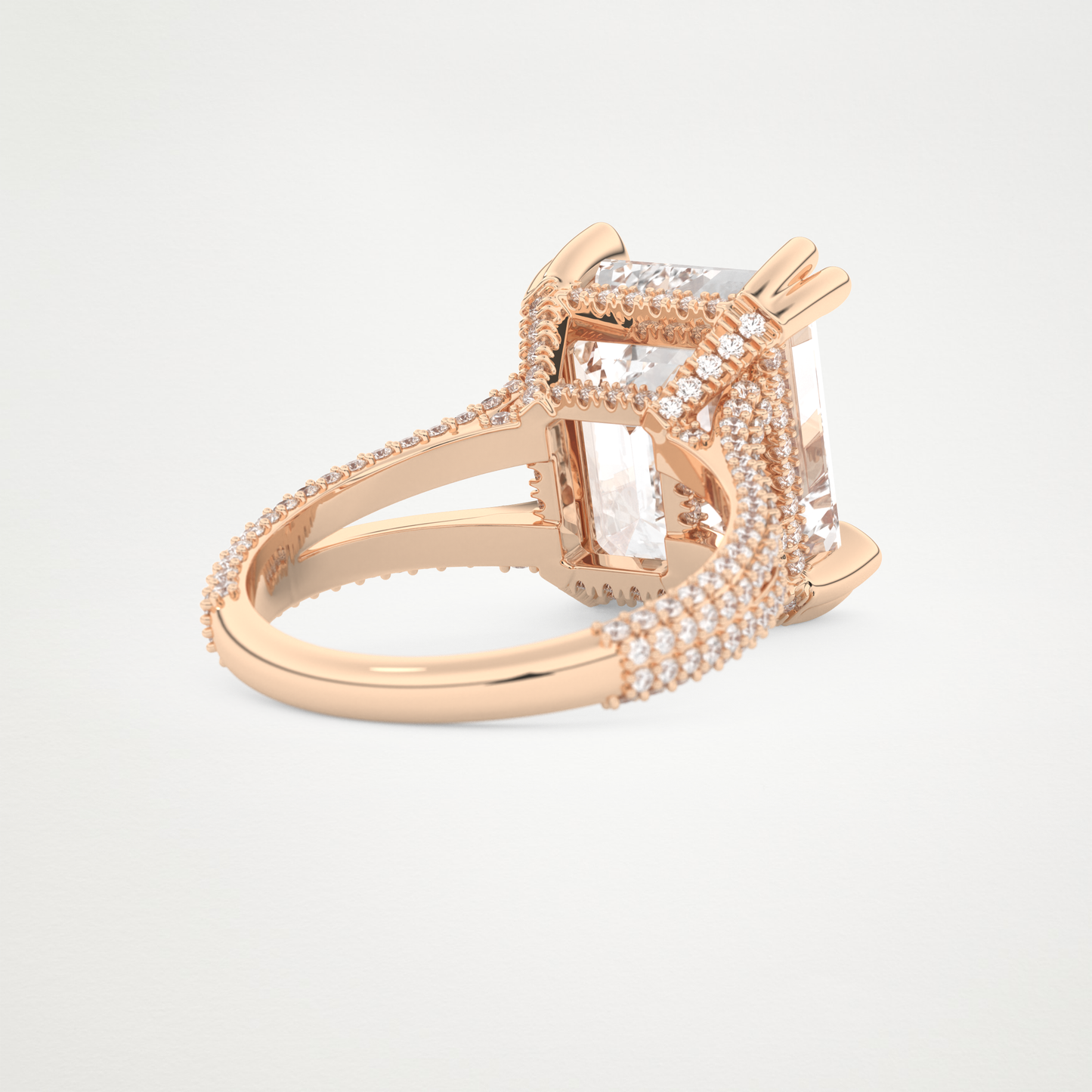 7 CT Moissanite Emerald Engagement Ring – Inspired by Beyoncé 15