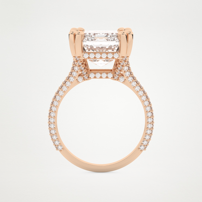 7 CT Moissanite Emerald Engagement Ring – Inspired by Beyoncé 17