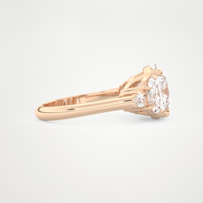 4.25 CT Moissanite Cushion Engagement Ring – Inspired by Ciara 14