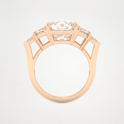 4.25 CT Moissanite Cushion Engagement Ring – Inspired by Ciara 17